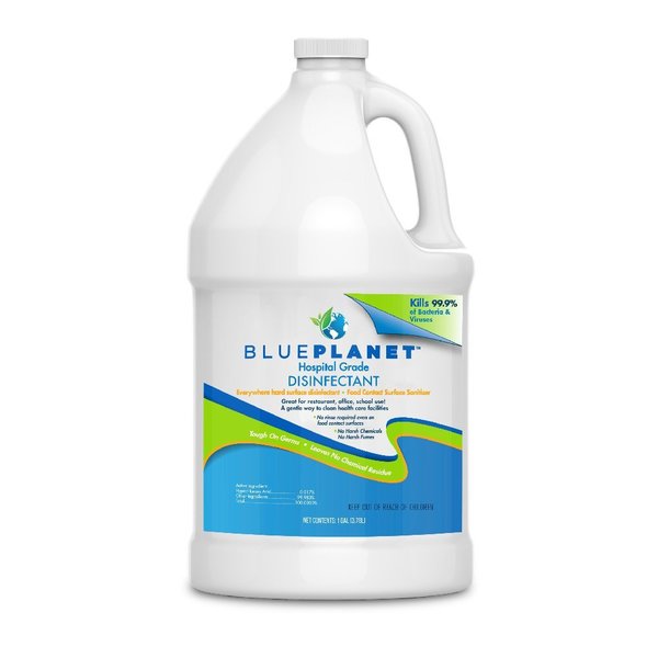 Intercon Chemical Blue Planet Disinfectant 1 gallon, Clear, 4 PK FCL50-DH-04X1-0205